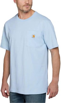 Koszulka męska T-shirt Carhartt Heavyweight Pocket K87 HA9 Moonstone