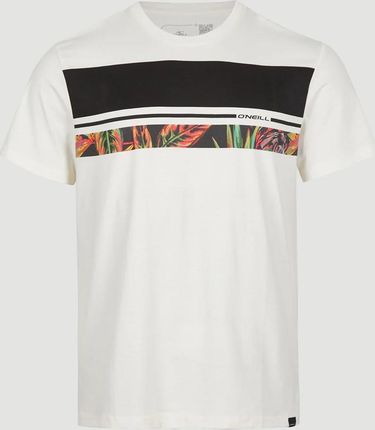 Męska Koszulka z krótkim rękawem O'Neill Mykhe T-Shirt 2850119-11010 – Biały