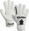 Rękawice Bramkarskie Dziecięce Reusch Legacy Arrow Solid Junior Białe 5372504-1100