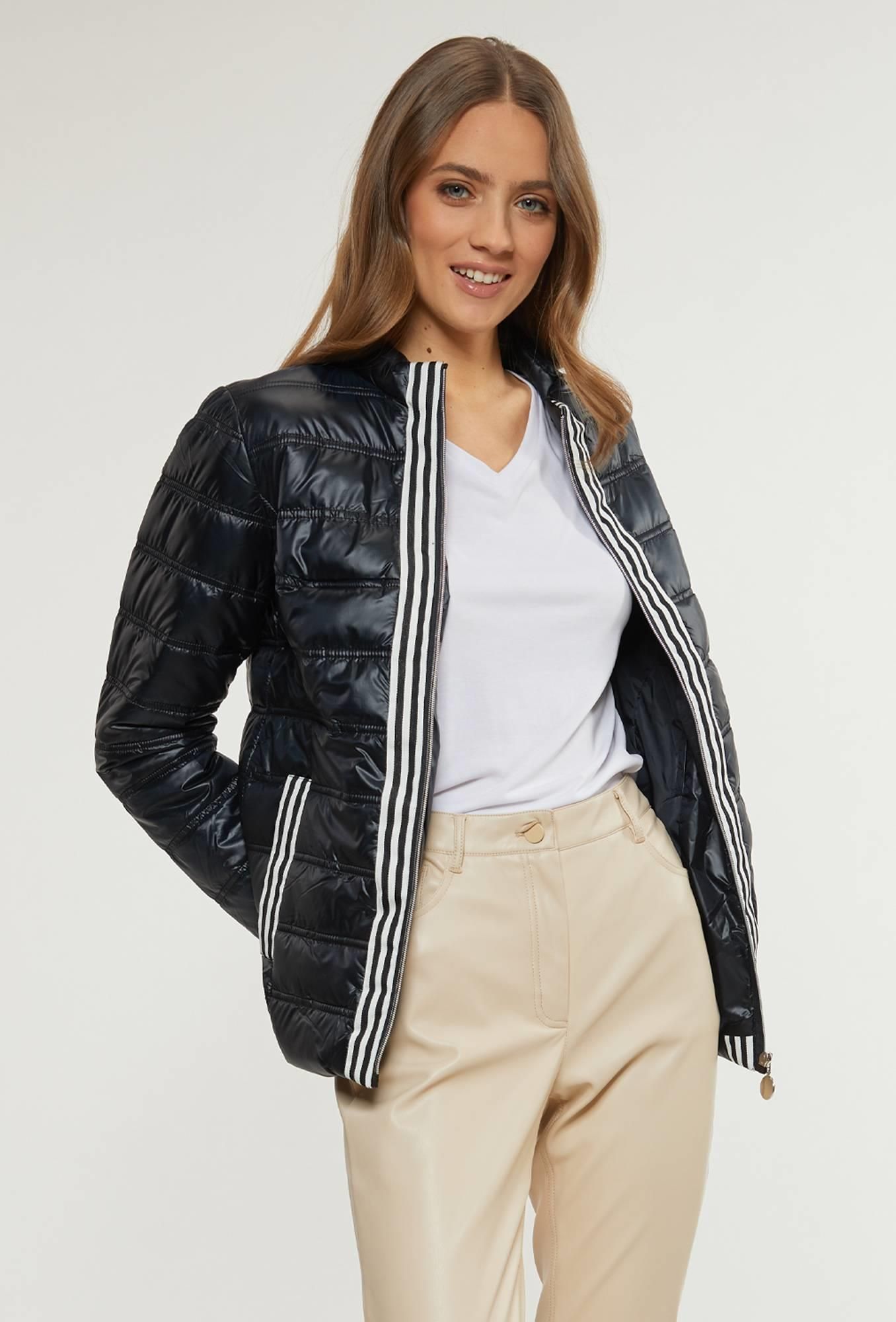 Pikowana kurtka ze ściągaczem, Monnari MONNARI - Ceny i opinie - Ceneo.pl