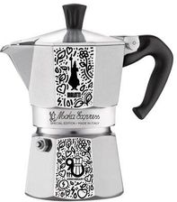 Zdjęcie BIALETTI Kawiarka Moka Express 3 TZ Srebrno czarny + Plecak BIALETTI - Nałęczów