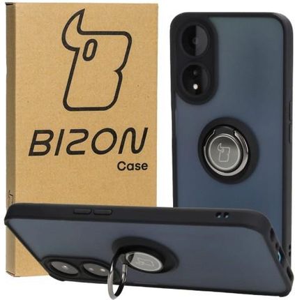 Bizon Etui Case Hybrid Ring Do Oppo A78 5G Czarne