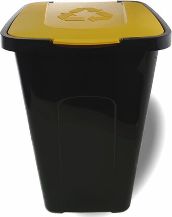 ARTGOS - Kosz na śmieci - segregacji odpadów - Sorta - żółty - 50 L