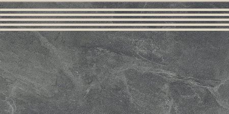 Cersanit Stopnica Tempesta Graphite Steptread Mat Rekt. 29,8x59,8