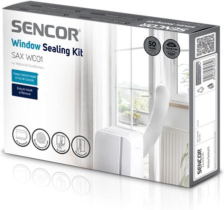 Sencor Komplet uszczelek do okien dla klimatyzatora przenośnego (SAX W001)