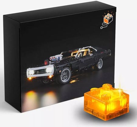 Światła LED do Lego Technic - Dom's Dodge Charger 42111