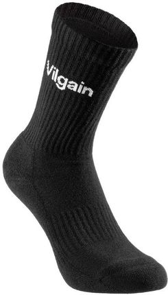 Vilgain Logotype Crew Socks 39 - 42 1 Para Black