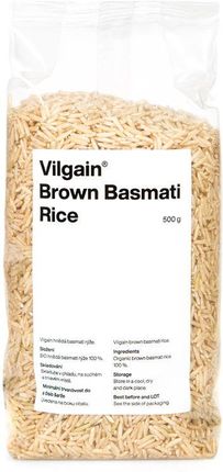 Vilgain Ryż Basmati Brązowy Bio 500g