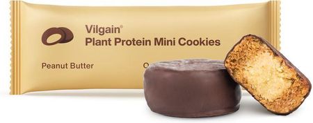 Vilgain Plant Protein Mini Cookies Masło Orzechowe 50g (2 X 25g )