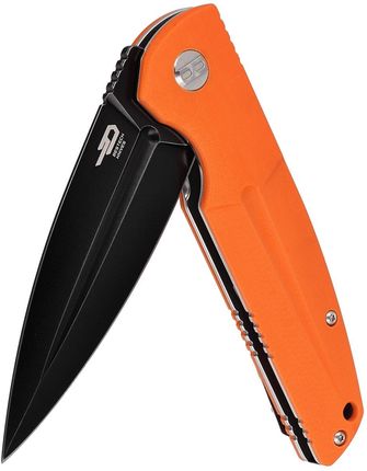 Bestech Knives Nóż Bestech Fin Orange G10, Black Stonewashed 14C28N (Bg34B-3) (119272) - zdjęcie 4