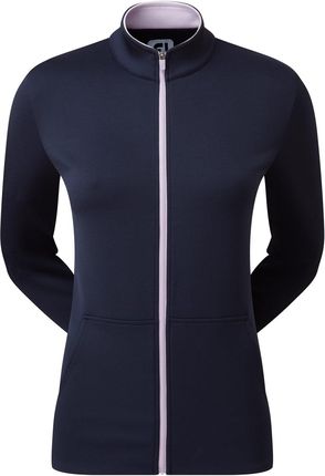 Damska bluza golfowa Footjoy Full-Zip Knit Navy