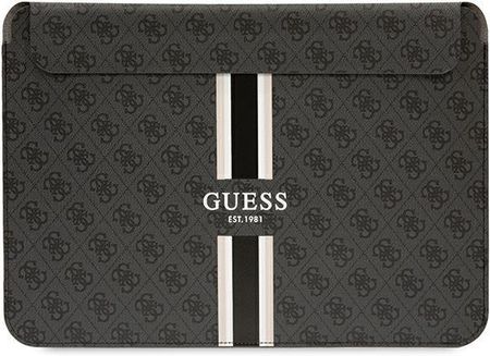 Guess Sleeve GUCS14P4RPSK 14" czarny/ black 4G Printed Stripes