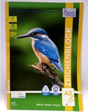 Zdjęcie Nabu Blok Rysunkowy Z Papieru Ekologicznego A3 40 Kartek 90G - Grodzisk Wielkopolski