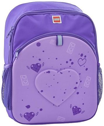 LEGO Bags Purple Heart Plecak