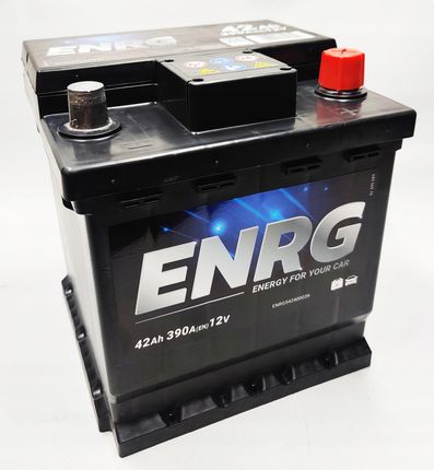 Akumulator Enrg 12V 42Ah 390A P+ 3 lata