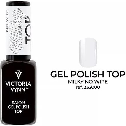 Gel Polish Top Milky No Wipe Victoria Vynn 8 ml Top Secret