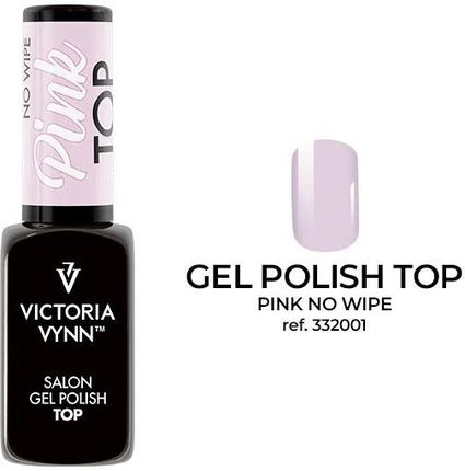 Gel Polish Top Pink No Wipe Victoria Vynn 8 ml Top Secret
