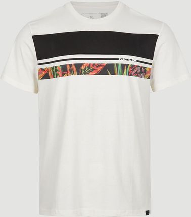 Męska Koszulka z krótkim rękawem O'Neill Mykhe T-Shirt 2850119-11010 – Biały