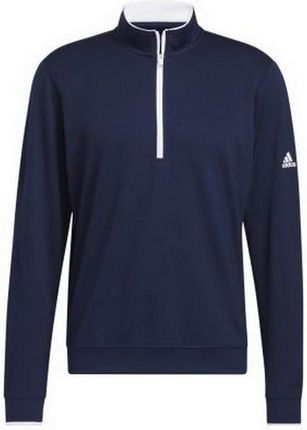 Męska bluza golfowa Adidas Lightweight 1/4 Zip navy
