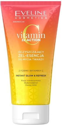 Eveline Vitamin 3X Action Oczyszczający Żel Esencja 150 ml