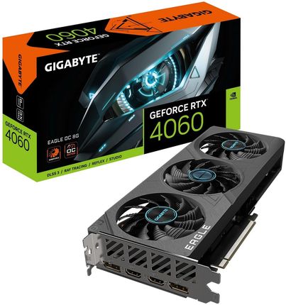 Gigabyte GeForce RTX 4060 EAGLE OC 8GB GDDR6 (GVN4060EAGLEOC8GD)