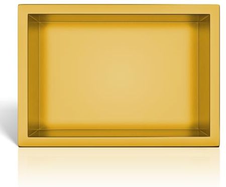 Balneo półka wnękowa WALL-BOX ONE GOLD 300x200x100