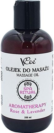 VCee Olejek Do Masażu Aromatherapy Rose & Lavender 200ml