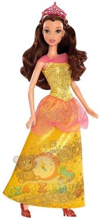 Mattel Disney Princess Błyszczące Księżniczki Bella W5546 G7932