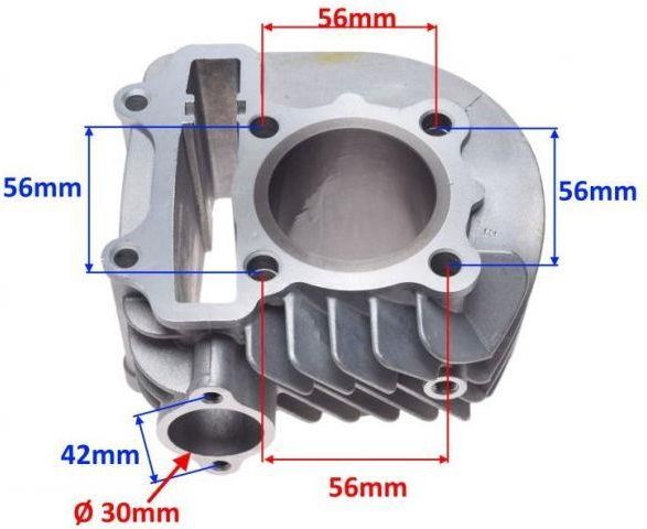Wilmat Cylinder 52,40 4T 125Cc Do Silnika Gy6 152Qmi-E4 Zv0020B ...