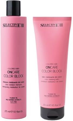 Selective Color Block szampon 275ml i odżywka 200ml farbowane włosy