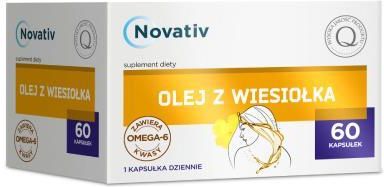 Novativ Olej Z Wiesiołka 60Kaps.