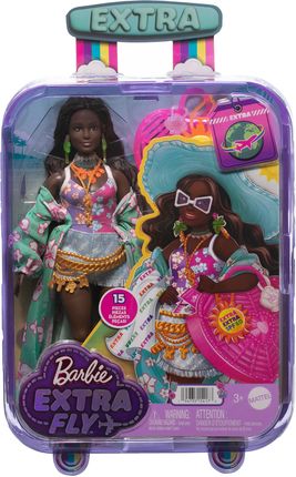 Barbie Extra Fly Plażowa w podróży HPB14
