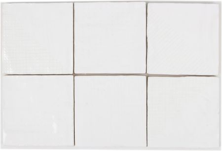 Aquarelle Blanc 10x10 cegiełka ścienna