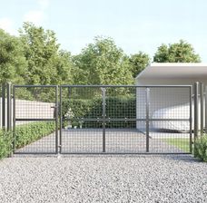 vidaXL Brama Z Siatki Antracytowa 350X175Cm Ga 154543
