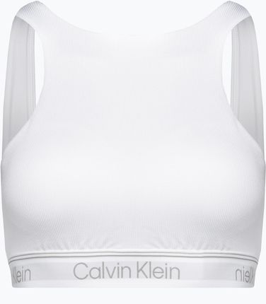 Biustonosz Fitness Calvin Klein Medium Support Yaf Bright White