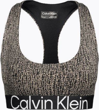 Biustonosz Fitness Calvin Klein Medium Support 8Vr Shocking Print