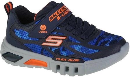 buty sneakers dla chłopca Skechers Flex-Glow Rondler 400017L-NVOR