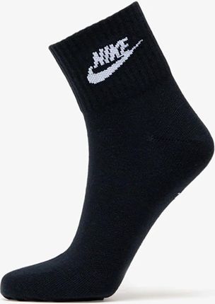 Nike Sportswear Everyday Essential Ankle Socks 3-Pack Black/ White
