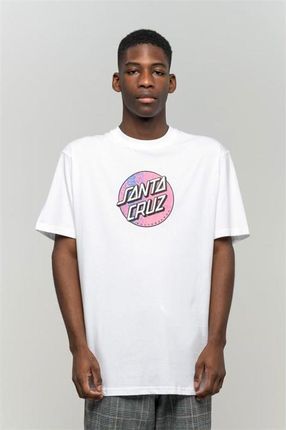 koszulka SANTA CRUZ - Scales Dot T-Shirt White (WHITE) rozmiar: M