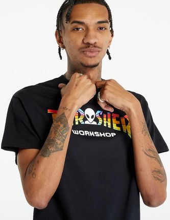 Thrasher x AWS Spectrum T-shirt Black Ceny i opinie
