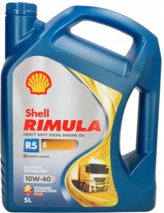 Shell Olej 10W 40 Rimula R5E 5L
