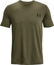Zdjęcie Under Armour Koszulka Sportowa Męska, Sportstyle Left Chest Ss, 1326799-390, Khaki - Tychowo