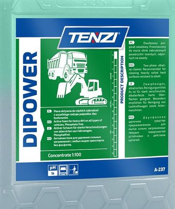 Tenzi Dipower Płyn Do Mycia Samochodu Maszyn 5Kg - zdjęcie 6