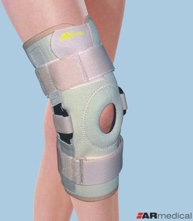ARmedical Orteza na kolano z dwuosiowymi szynami bocznymi SP-A-823