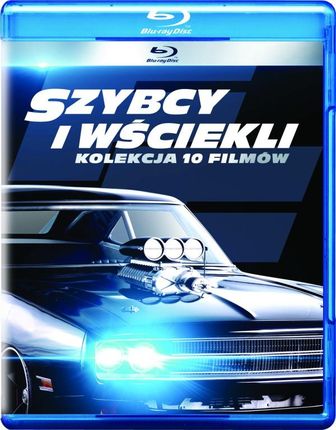 Szybcy i wściekli 1-10 Kolekcja [10xBlu-Ray]