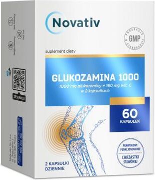 Novativ Glukozamina 1000, 60kaps.