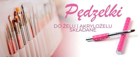Molly Lac Pędzelek Do Paznokci Żelu Ombre Owalny 4 - zdjęcie 6