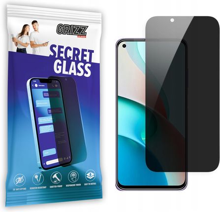 Grizz Glass Sekretne Szkło Prywatyzujące Do Redmi Note 9
