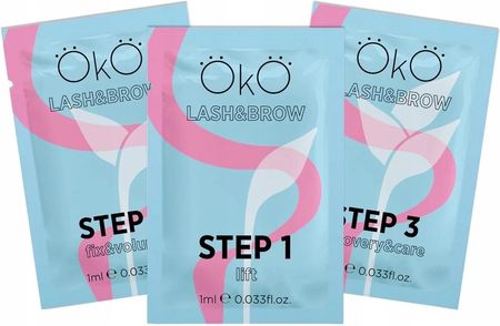 Oko Lash Brow Lifting Laminacja Rzęs I Brwi Zestaw