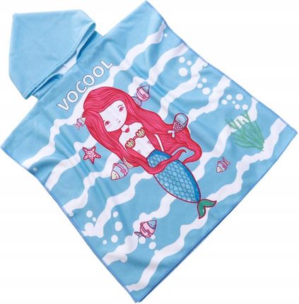 Ręcznik Kąpielowy Dziecięcy 60X120 Kapturek Ponczo